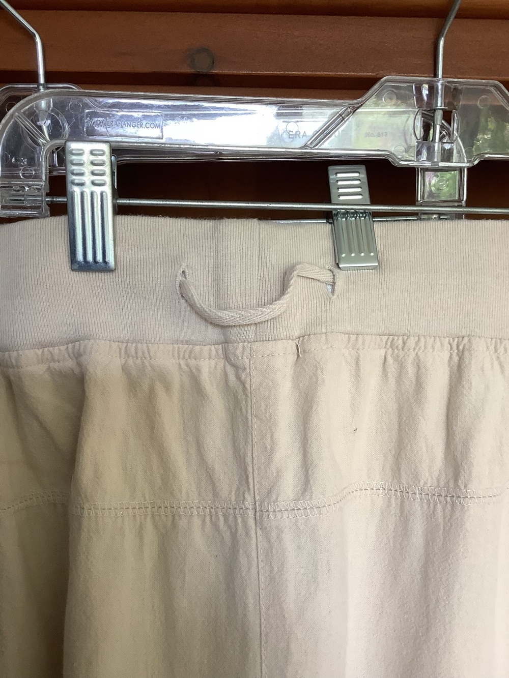 Y2K Cotton Ginny Plus Size Light Beige 100% Cotton Maxi Skirt Size 2X-3X - Picture 10 of 14